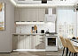 Модульный кухонный гарнитур Нео-01 Clay Silk/Белый 2140x1600x600