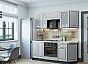 Модульный кухонный гарнитур Ницца-01 Графит/Graphite 2140x1900x600