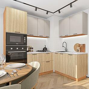 Эйр-03 Cream Silk, Real Oak/Дуб Вотан 2140x1700/1100x600