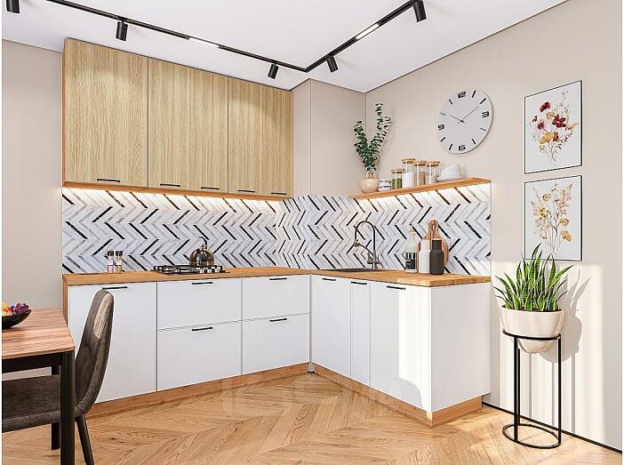 Эйр-04 Real Oak, White Silk/Дуб Вотан 2340x1700/1200x600
