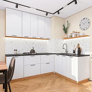 Эйр-04 White Silk/Дуб Вотан 2340x1700/1200x600
