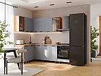 Кухонный гарнитур Техно Океан софт/Дуб Крафт 2138x2400/1400x600 (Дуб вотан)