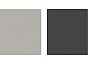 Модульный кухонный гарнитур Лофт-03 Grey Silk/Graphite 2140x2200x600
