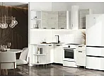 Кухонный гарнитур Рио Дуб Крафт Белый/Белый 2140x2000/1300x600 (Антарес)