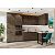 Модульный кухонный гарнитур Флэт-06 Brown Casella Oak 2S/Graphite 2340x3200/1350x600