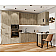 Модульный кухонный гарнитур Флэт-06 Natural Casella Oak 2S/Дуб Вотан 2340x3200/1350x600