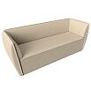 Диван кухонный прямой бергамо 3-х местный бежевый без механизма
