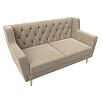 Диван кухонный прямой брайтон 2 люкс seven 729 бежевый без механизма