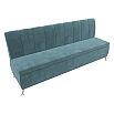 Диван кухонный прямой кантри seven 113 бирюзовый без механизма