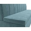 Диван кухонный прямой кантри seven 113 бирюзовый без механизма