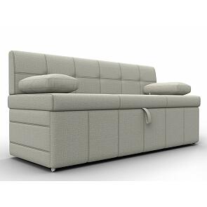 Диван кухонный прямой лео амур 02 бежевый дельфин