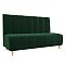 Диван кухонный прямой ральф велюр seven 626 зеленый без механизма