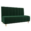 Диван кухонный прямой ральф seven 626 зеленый без механизма