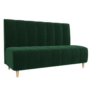 Диван кухонный прямой ральф seven 626 зеленый без механизма