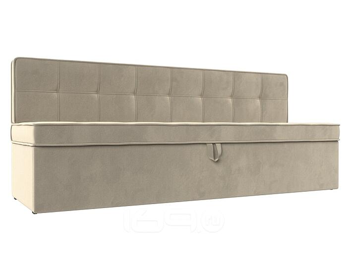 Диван кухонный прямой техас бежевый дельфин