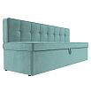 Диван кухонный прямой техас seven 113 бирюзовый дельфин