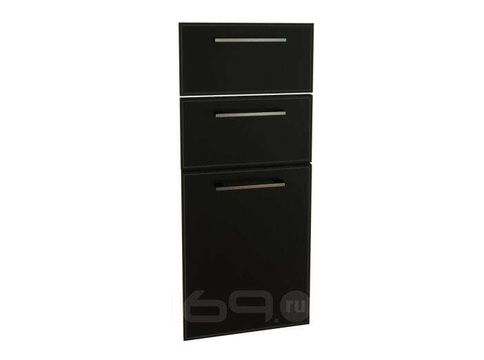 Комплект фасадов Мемфис для каркаса Ф-13 Н303 Черный трюфель