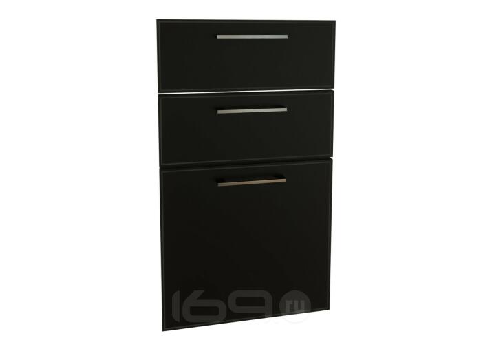 Комплект фасадов Мемфис для каркаса Ф-23 Н403 Черный трюфель