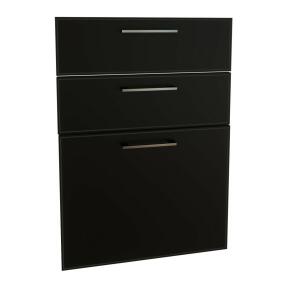 Комплект фасадов Мемфис для каркаса Ф-33 Н503 Черный трюфель