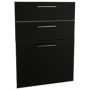 Комплект фасадов Мемфис для каркаса Ф-33 Н503 Черный трюфель
