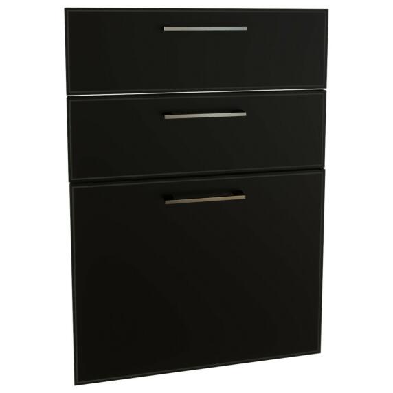 Комплект фасадов Мемфис для каркаса Ф-33 Н503 Черный трюфель