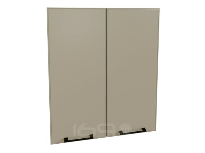 Комплект фасадов МС Мемфис для каркасов Ф-40 В600/Н600/М600 Атласный серый