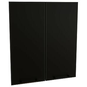 Комплект фасадов Мемфис для каркасов Ф-40 В600/Н600/М600 Черный трюфель