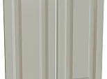 Комплект фасадов Ницца для каркасов Ф-40 В600/Н600/М600 Кварц грей