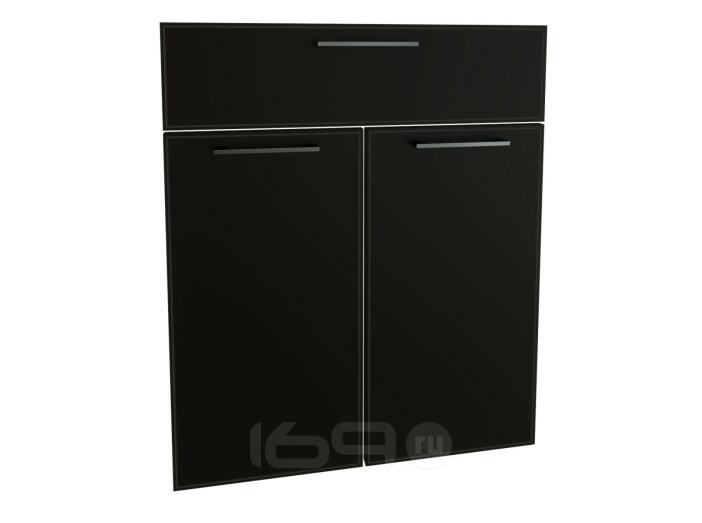 Комплект фасадов Мемфис для каркаса Ф-41М Н601 Черный трюфель