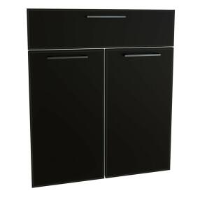 Комплект фасадов Мемфис для каркаса Ф-41М Н601 Черный трюфель