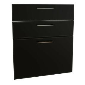 Комплект фасадов Мемфис для каркаса Ф-43 Н603 Черный трюфель