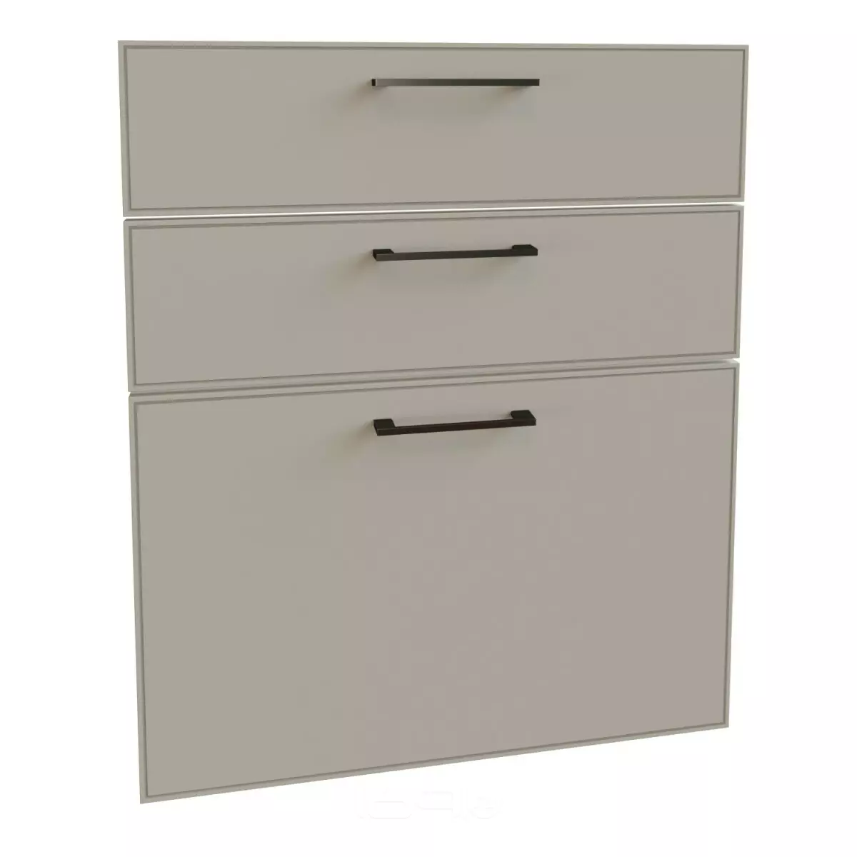 Комплект фасадов Мемфис для каркаса Ф-43 Н603 Японский шелк