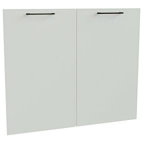Комплект фасадов Мемфис для каркасов Ф-50 В800/Н800/М800 Белый софт