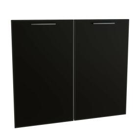 Комплект фасадов Мемфис для каркасов Ф-50 В800/Н800/М800 Черный трюфель