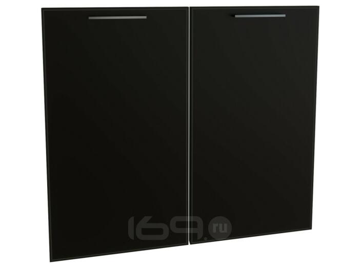 Комплект фасадов Мемфис для каркасов Ф-50 В800/Н800/М800 Черный трюфель