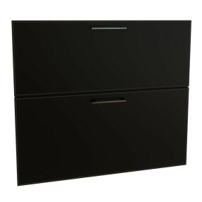 Комплект фасадов Мемфис для каркаса Ф-52 Н802 Черный трюфель