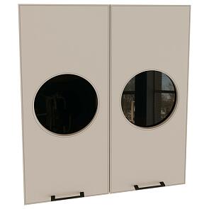 Комплект фасадов Мемфис для каркаса Ф-55Н В809 Японский шелк