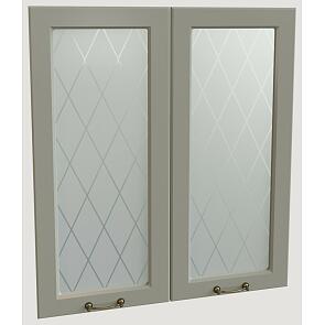 Комплект фасадов Ницца для каркаса Ф-55Н В809 Кварц грей