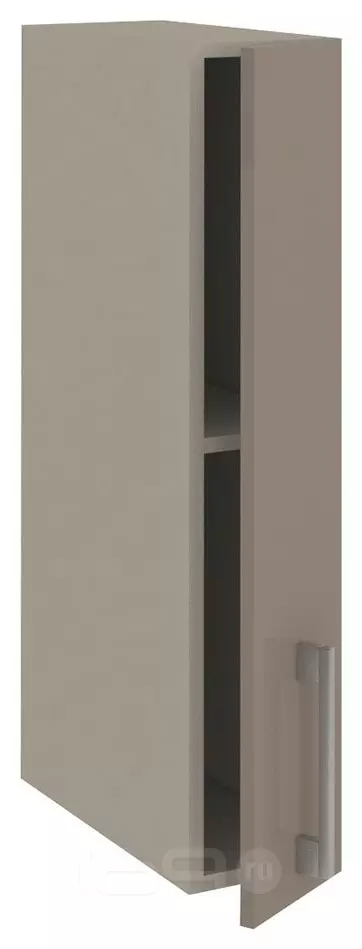 Фасад 15x72 серый камень глянец