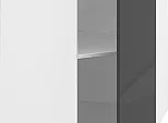 Фасад 36x72 графит глянец