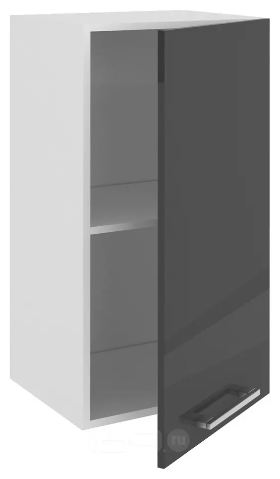 Фасад 40x72 графит глянец
