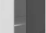 Фасад 40x96 графит глянец