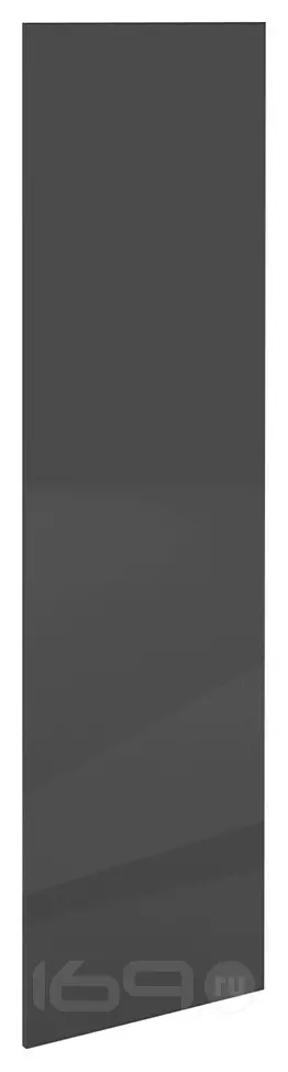 Фасад высокий 60x204 графит глянец