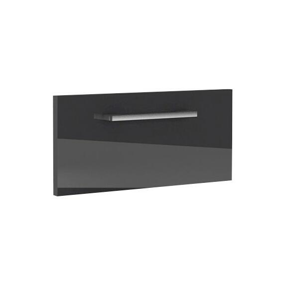Фасад ящика 40x18 графит глянец