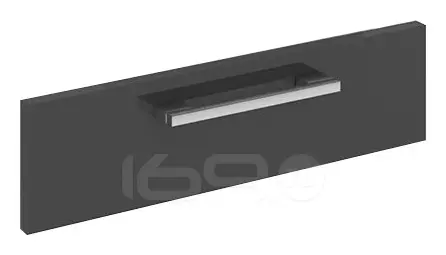 Фасад ящика 45x18 графит глянец