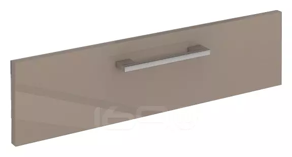 Фасад ящика 60x18 серый камень глянец