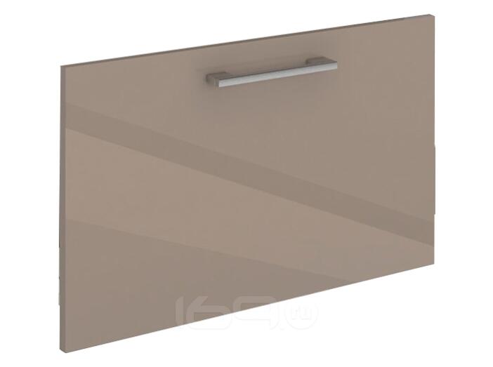 Фасад ящика 80x36 серый камень глянец
