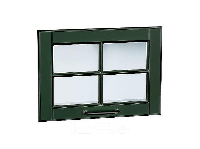 Комплект фасадов Дублин со стеклом для каркаса Ф-84 ВГ500 Special Green