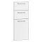 Комплект фасадов Квадро для каркаса Ф-13 Н303 Белый
