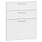 Комплект фасадов Квадро для каркаса Ф-43 Н603 Белый